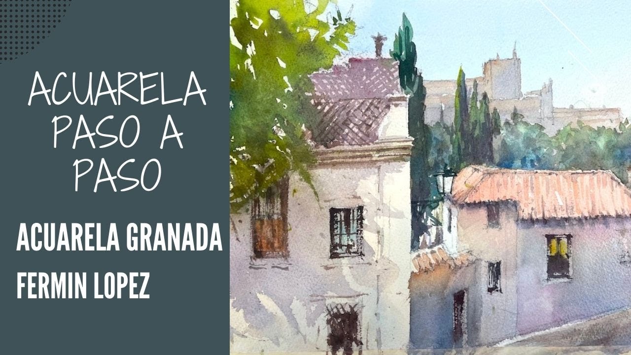 Acuarela Paso A Paso Granada