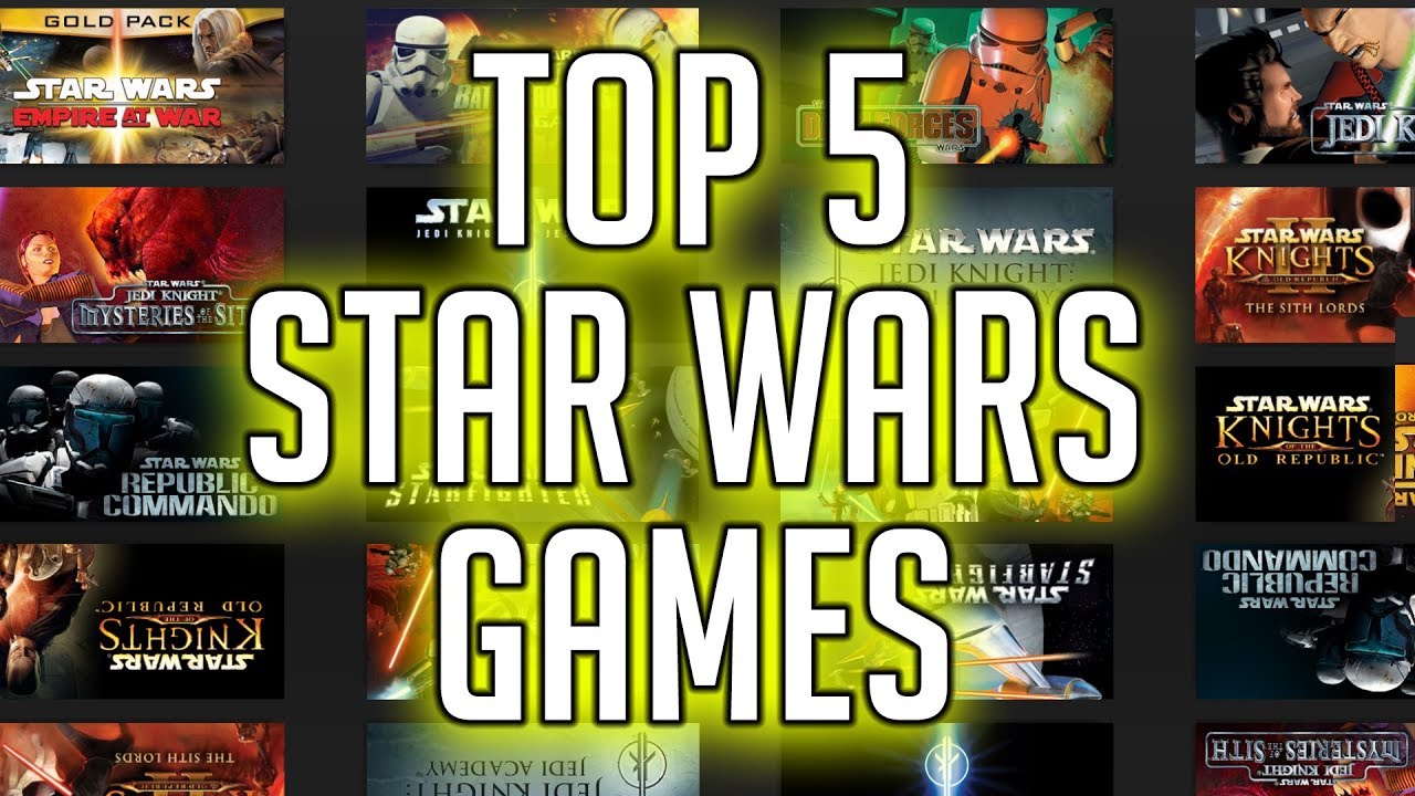 TOP 5 STAR WARS GAMES