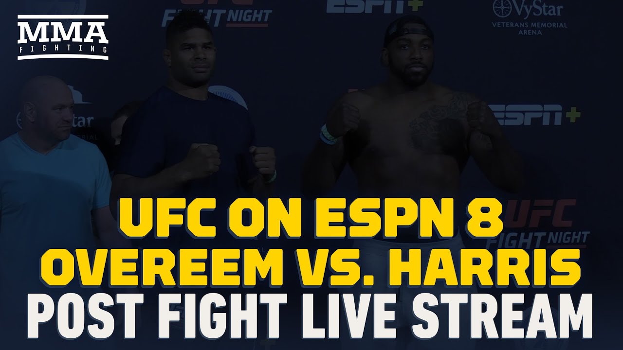 UFC on ESPN 8: Alistair Overeem vs. Walt Harris Post Fight Press Conference