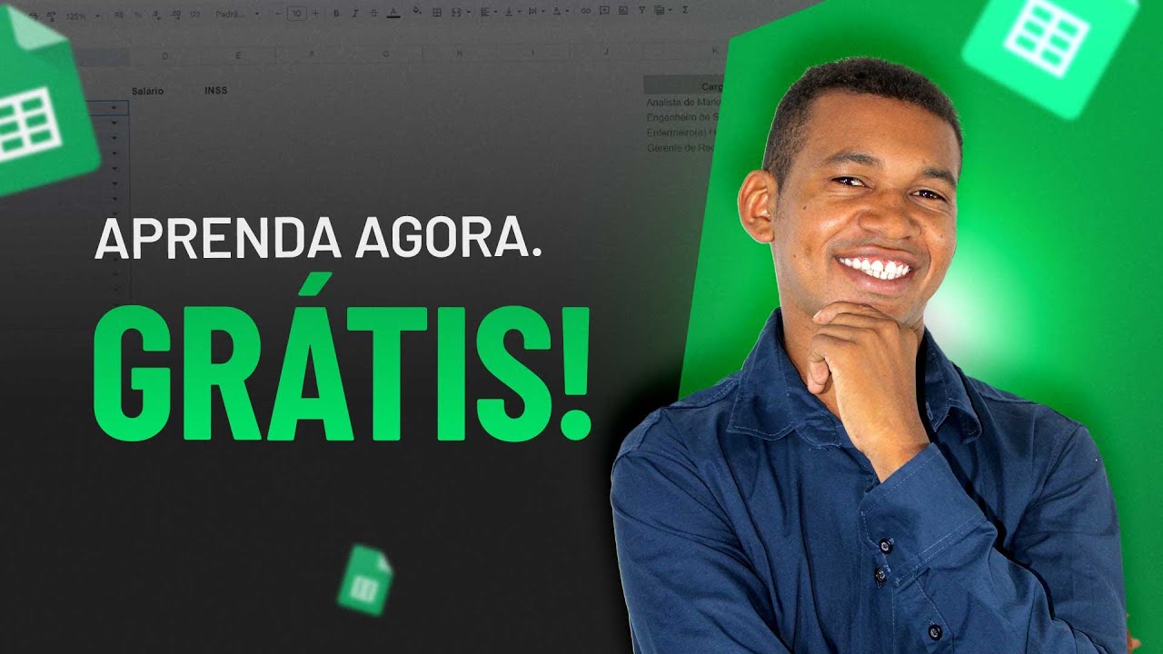Aula B&aacute;sica de Google Sheets para Iniciantes [GUIA COMPLETO]