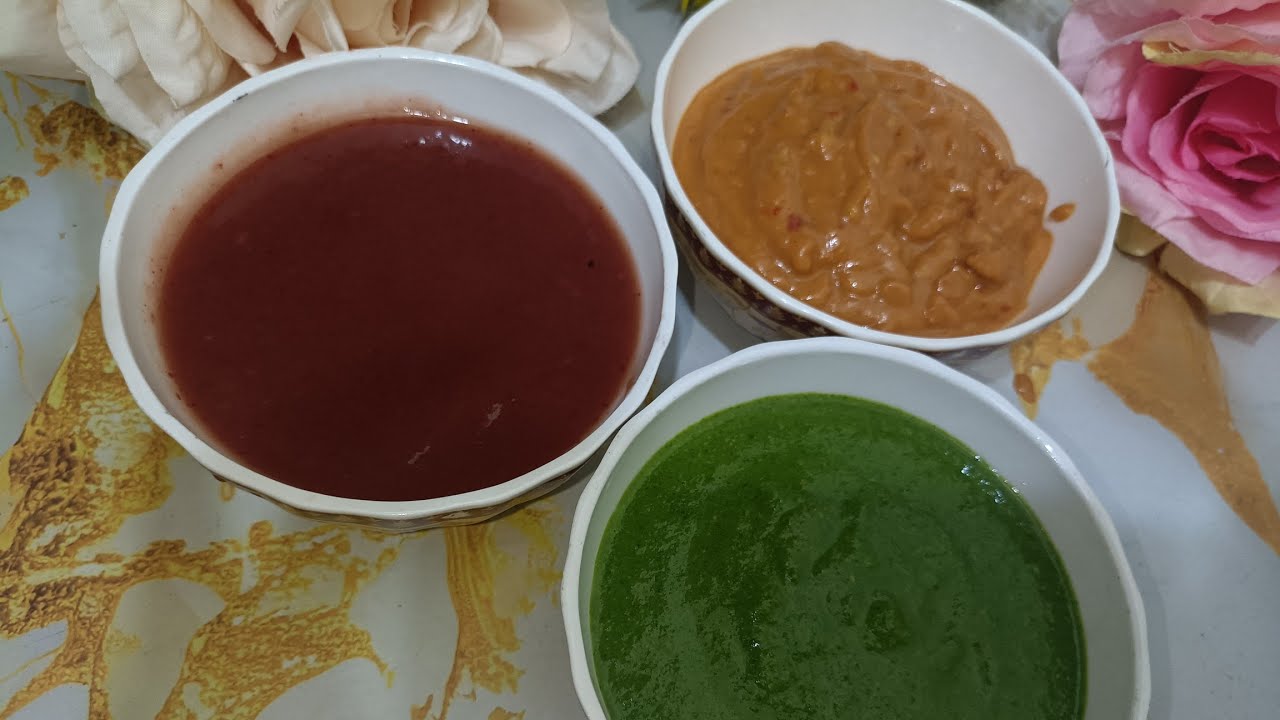 3 special type of chatni 