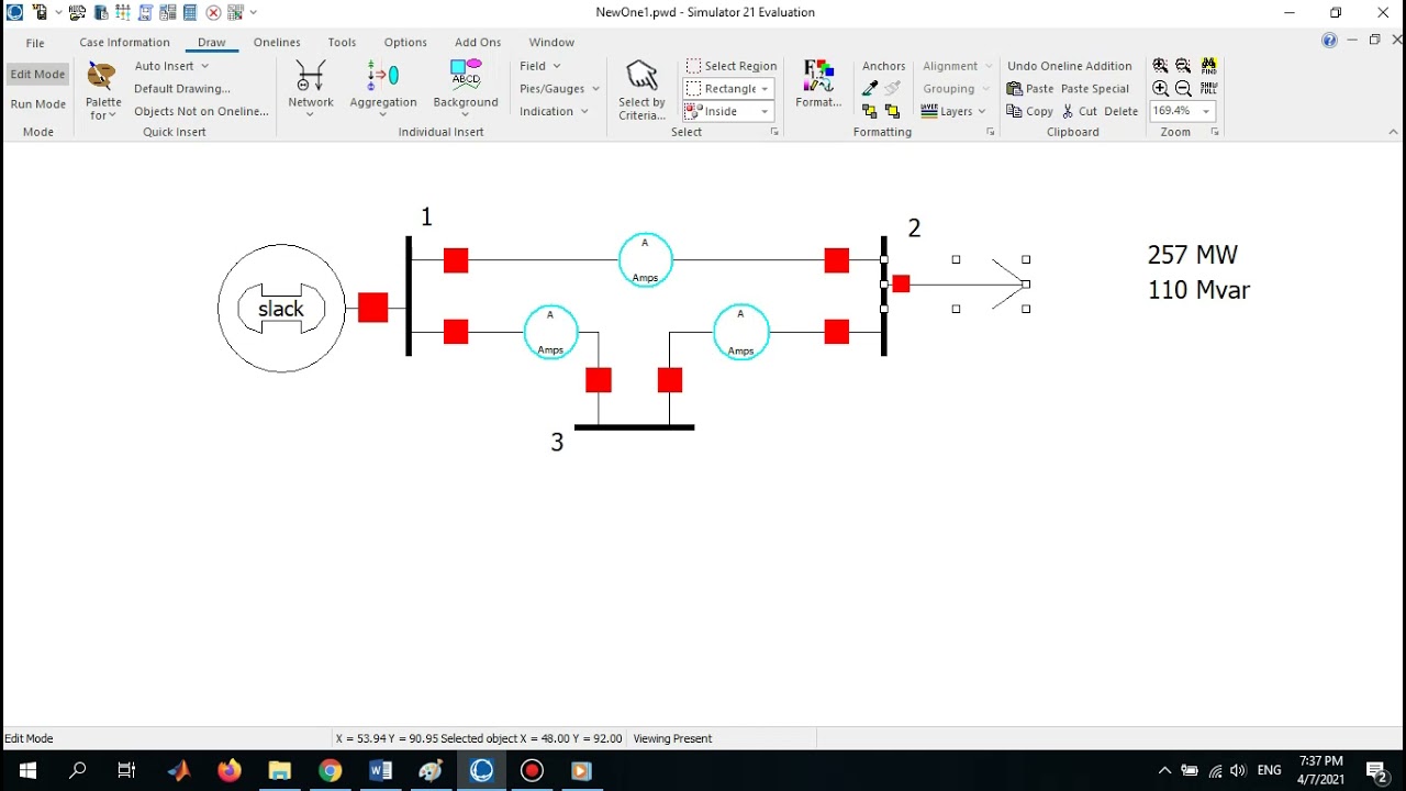 IEEE 3 Bus - Powerworld - Chp6ex7– Hadi Saadat