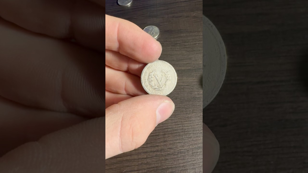 1906 V-Nickel! #coin #coincollecting #coins #money #error #collection #currency #collectables #viral