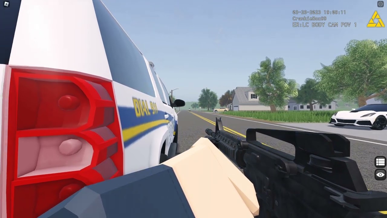Officer Neutralizes Suspect with Single Shot | ER:LC Bodycam & Dashcam