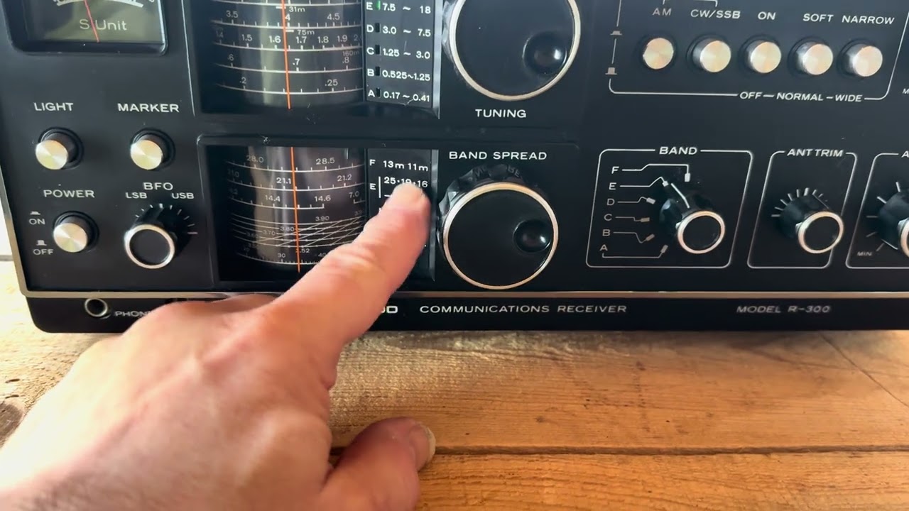 Kenwood factory mistake on my R-300