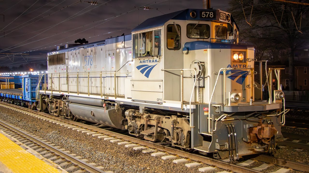 [RF] - Chasing Conrail and Amtrak Work Trains on the Northeast Corridor