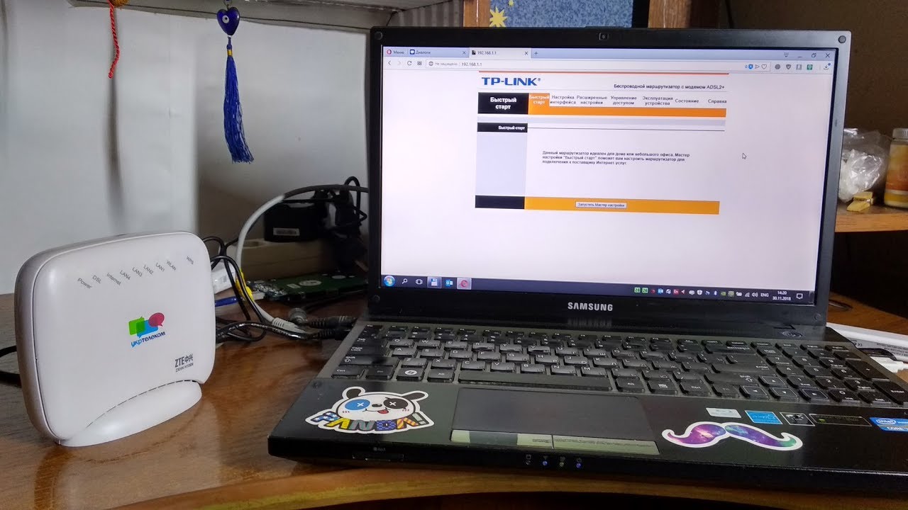 Модем маршрутизатор ZTE H108N от Укртелеком переделываю в TP-Link TD-W8951ND. Учу изменять роутеры