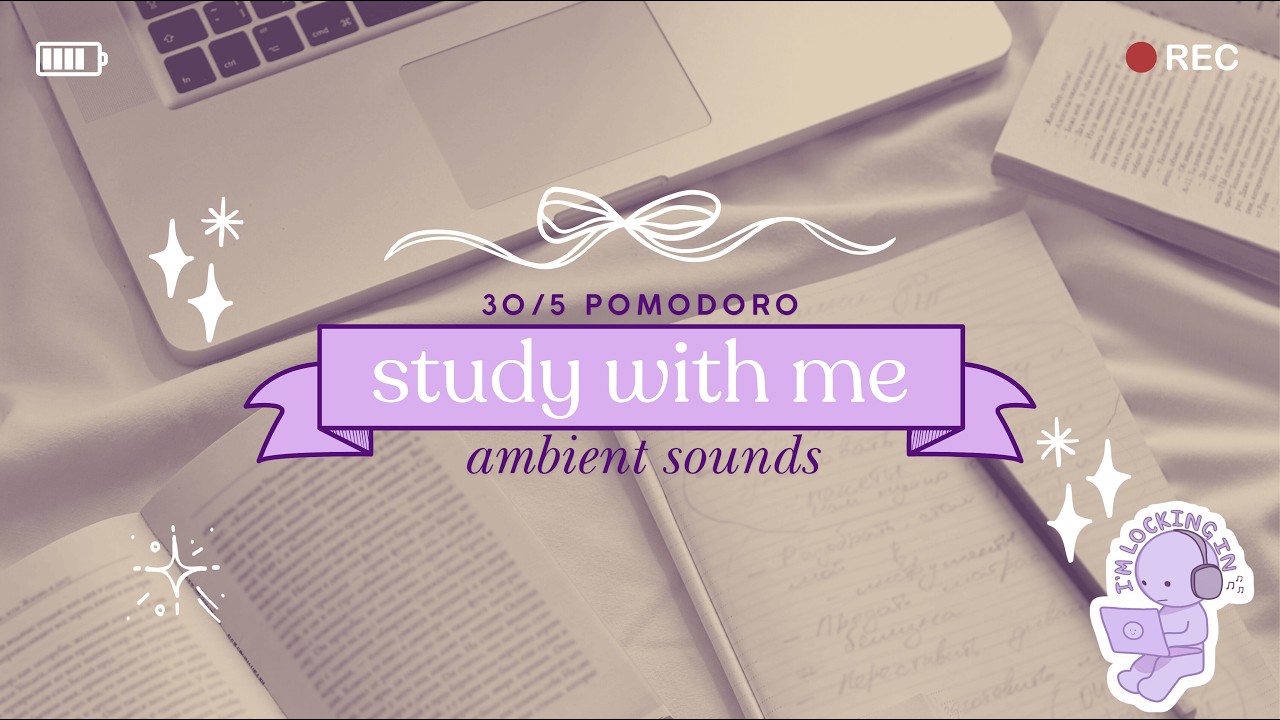 STUDY WITH ME 30X5 POMODORO