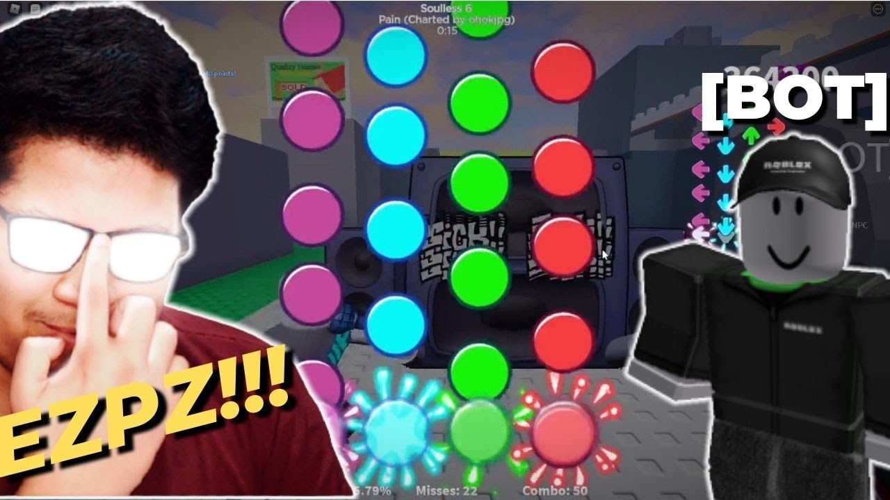 Я ИГРАЛ ПРОТИВ БОТА В ROBLOX FNF И...