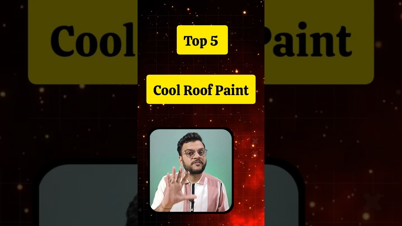 Cool Roof Paint - Rakhe aapke ghar🏠 ko thanda ❄️