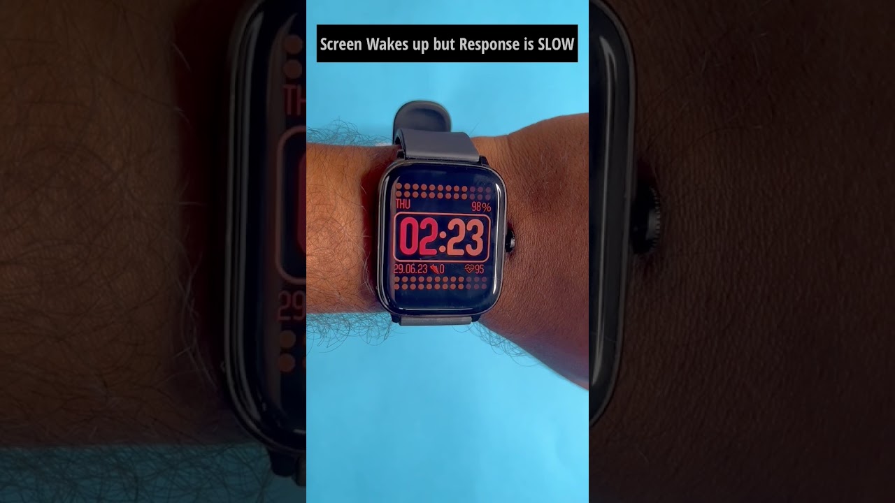 Boat Ultima Call Smartwatch Test | Wake Up screen sensor test | Boat Ultima Connect #shorts