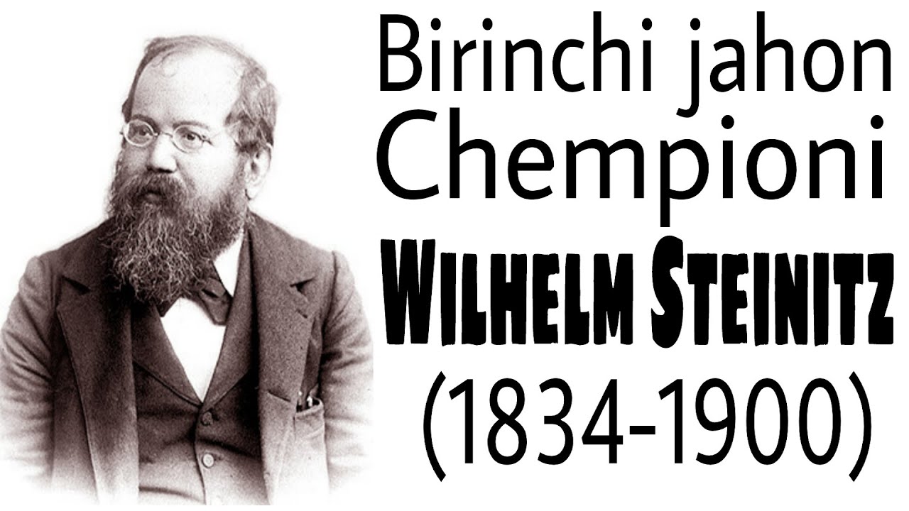Wilhelm Steinitz. Birinchi jahon chempioni bilan tanishamiz | Avtobiografiya | @shoxvamot
