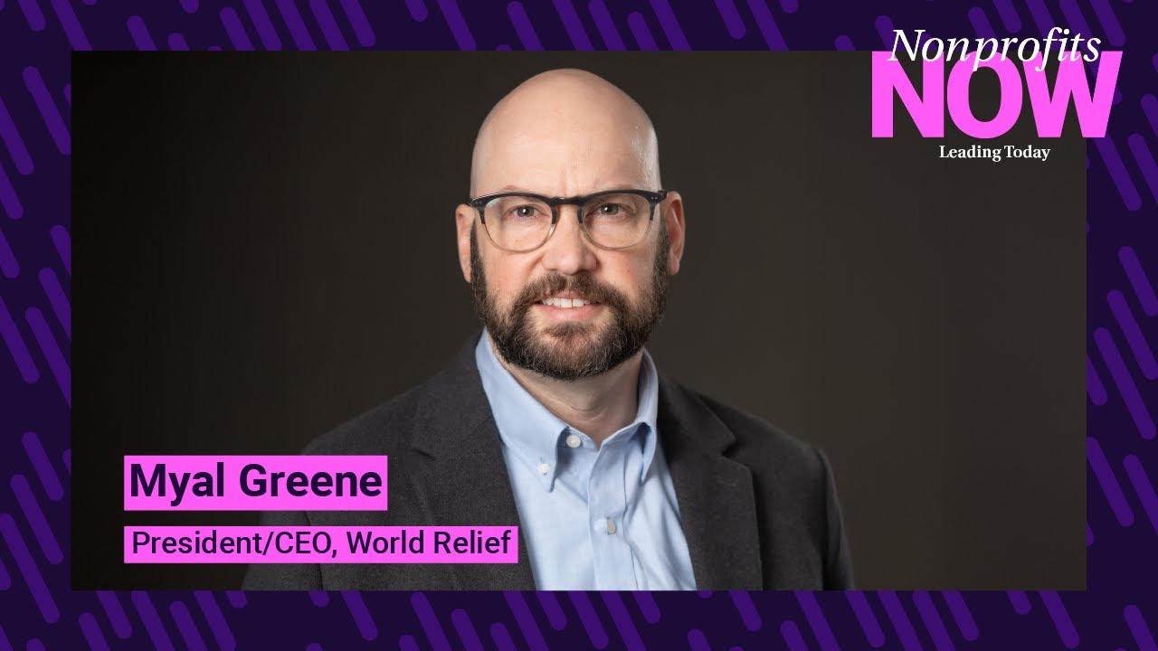Nonprofits Now Leading Today Podcast with Stacy Palmer and Guest Myal Greene