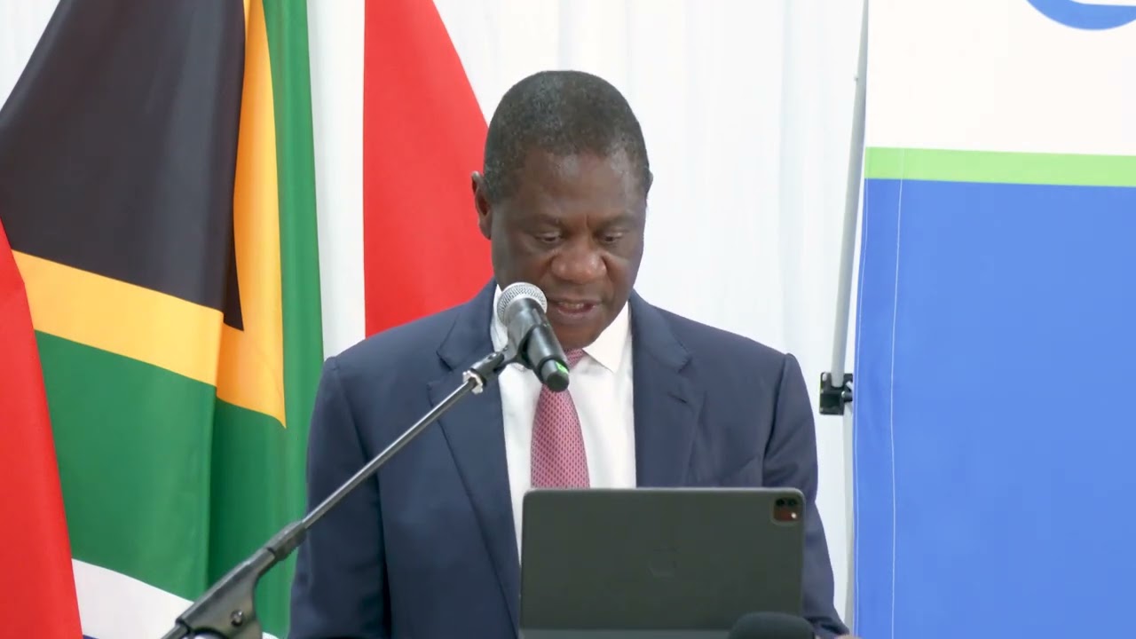 Deputy President Mashatile officiate the launch of Wits -Strategic Hydrogen Localisation Investment.