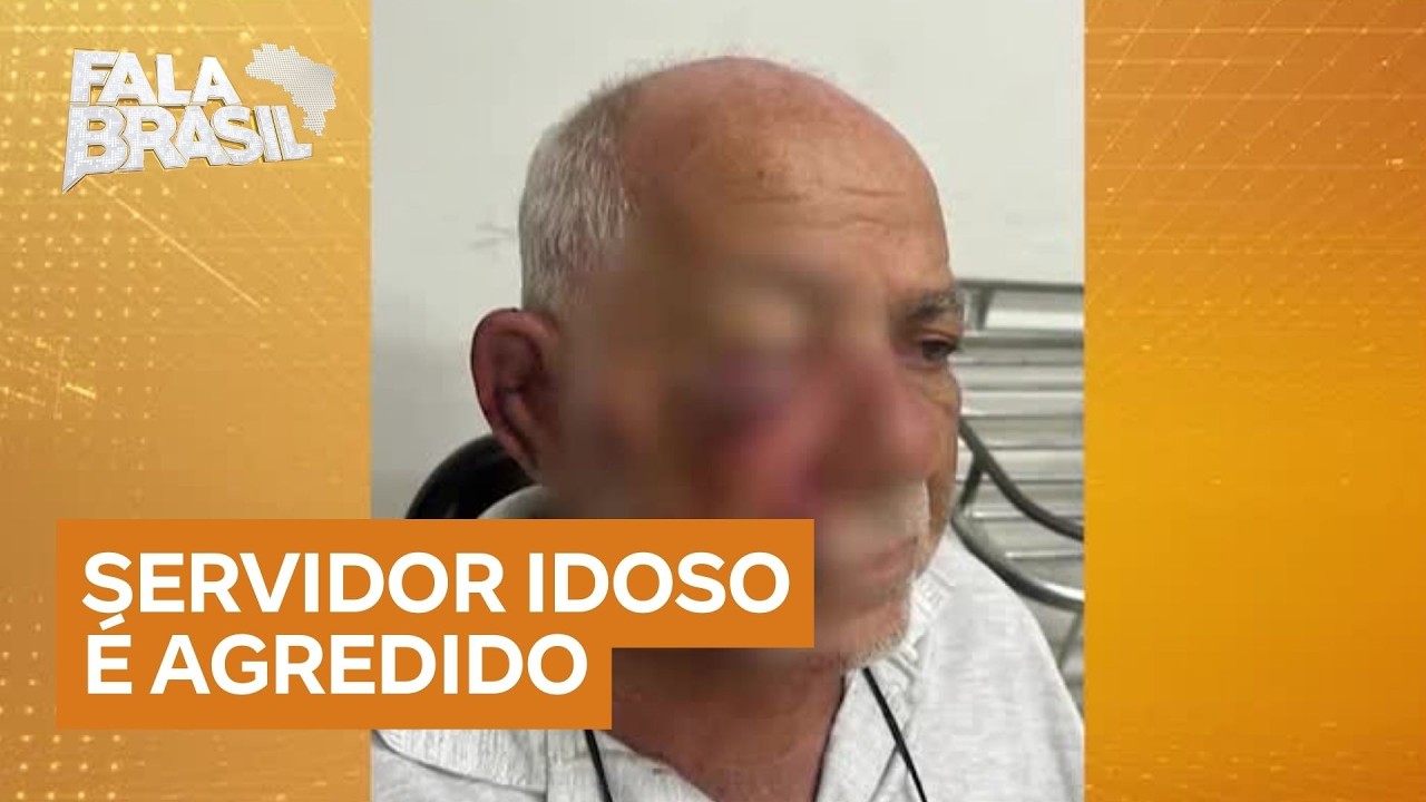 Vídeo: policial civil agride funcionário do INSS em Goiás