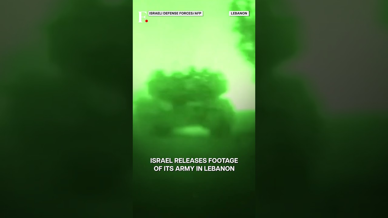 Watch: Israeli Army Releases Footage Of Operation In Lebanon | Subscribe To Firstpost | N18G