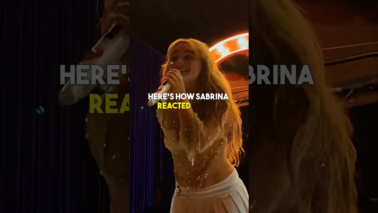 Sabrina Carpenter's concert saw the biggest balloon fail! 🎈🤣