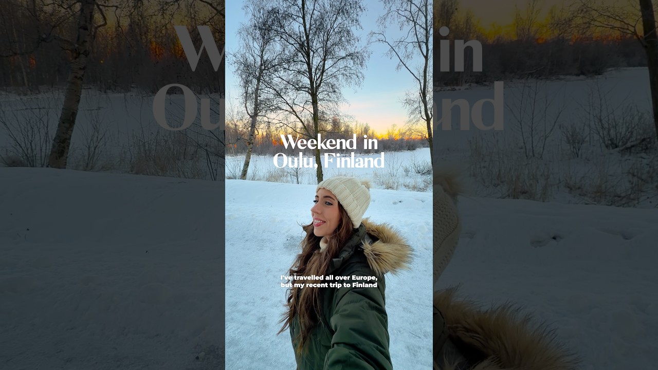 🇫🇮 European Capital of Culture: Oulu, Finland #oulu #finlandtravel #visitfinland