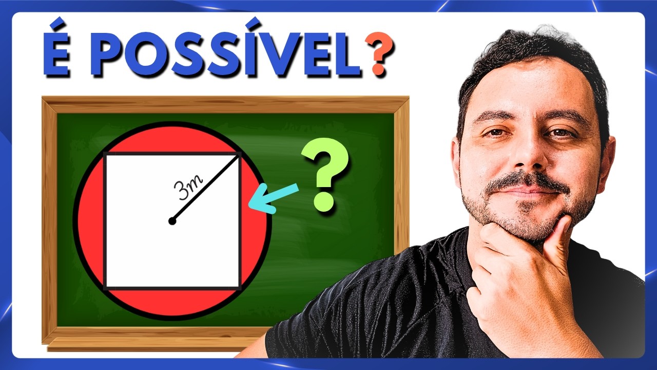 Te Surpreenda Sabendo a Área do Círculo e do Quadrado 🤯