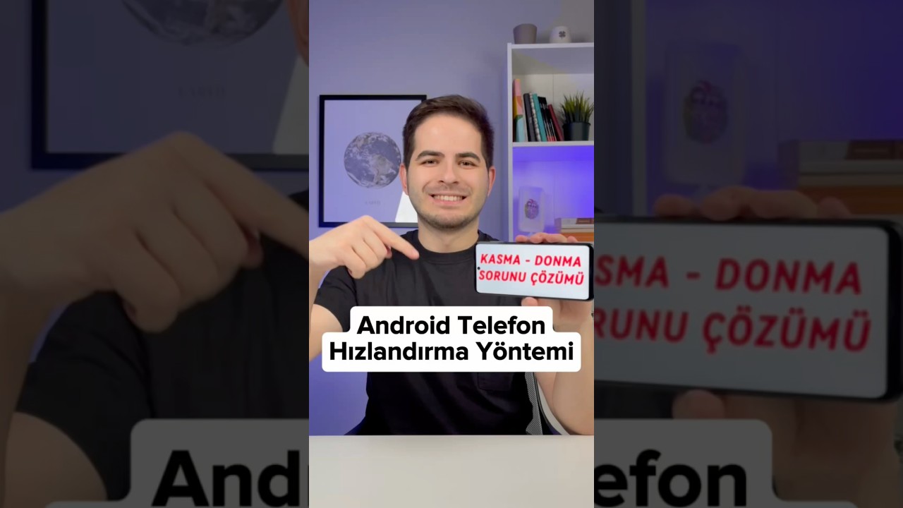 Android Telefonu Hızlandırma Y&ouml;ntemi // &Ccedil;ok az kişinin bildiği y&ouml;ntemler !!