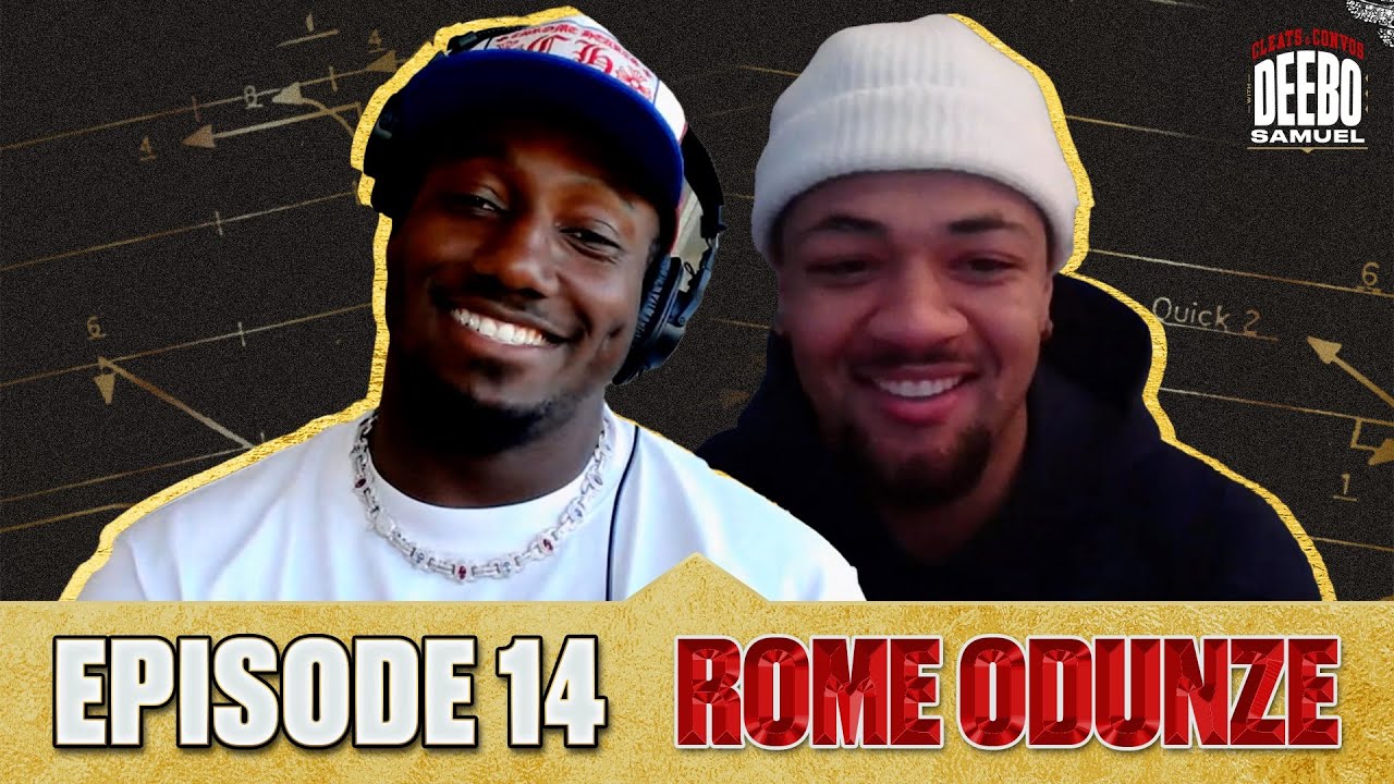 Rome Odunze Reacts to Bears Hiring Ben Johnson with Deebo Samuel | Cleats & Convos, Ep. 14