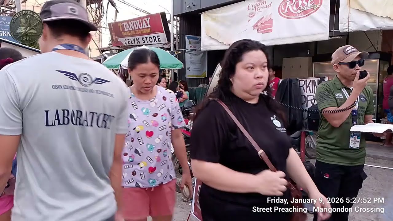 STREET PREACHING | MARIGONDON CROSSING, LAPU-LAPU CITY, CEBU | Preacher Stanley 