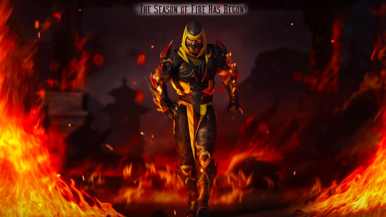 🔴LIVE Now - Mortal Kombat 1 The Scorpion Season of Fire