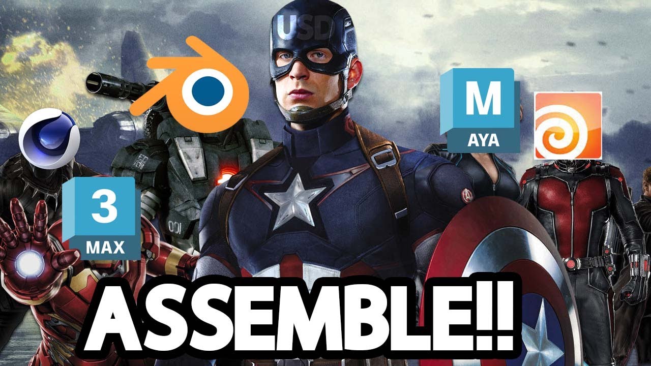 Как Pixar унифицирует программное обеспечение 3D?!!