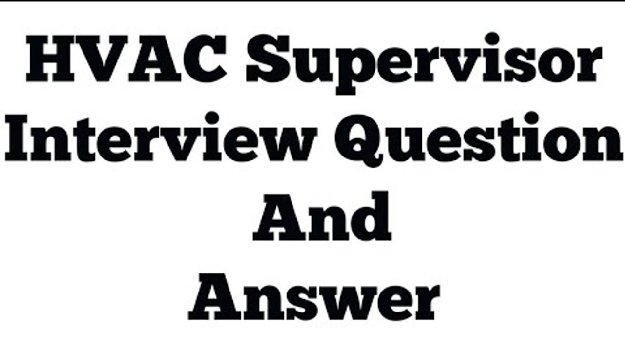 #AskQuestion 5  HVAC Interviews question and answers | LIVE DISCUSSION | HVAC World