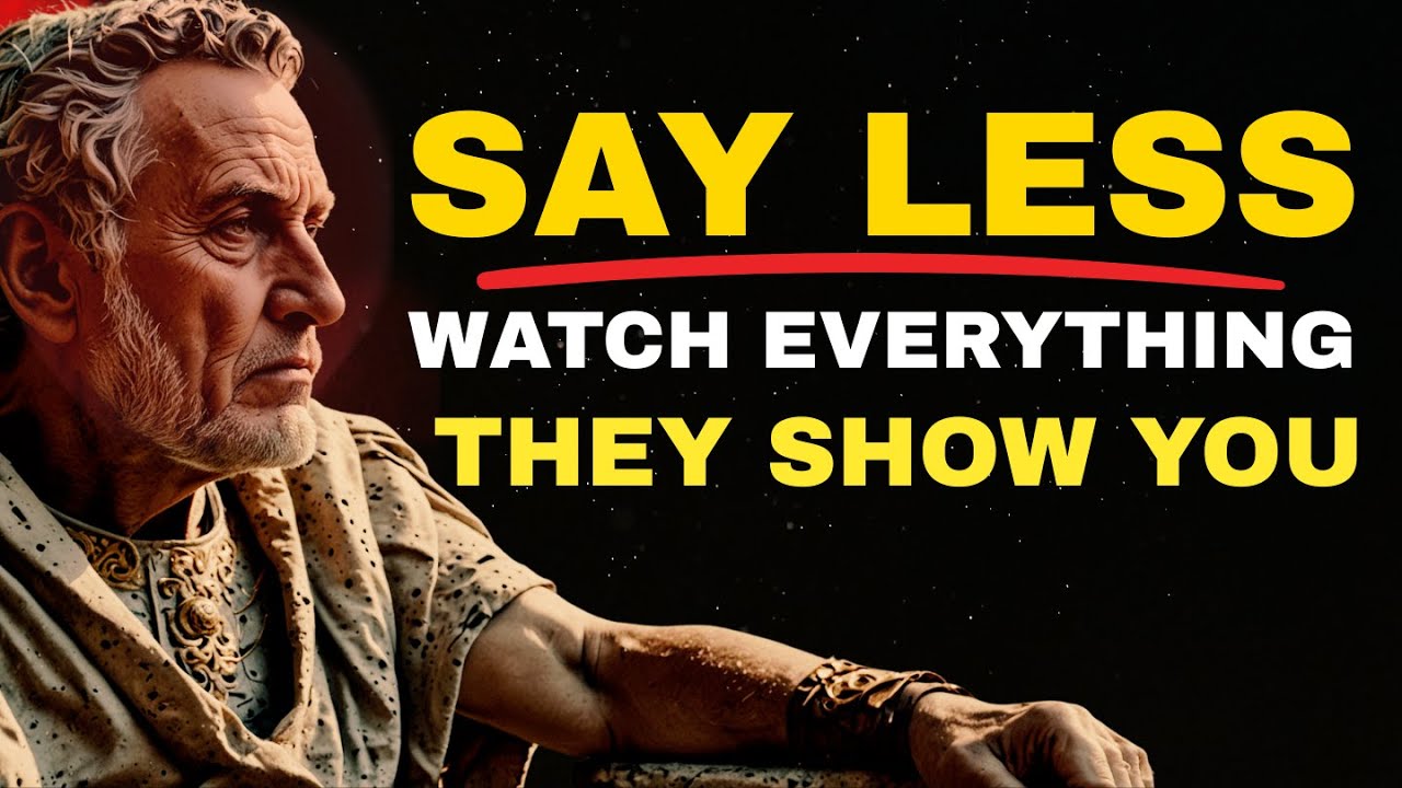 How to Read People in Silence | Say Less, See More (Stoicism)