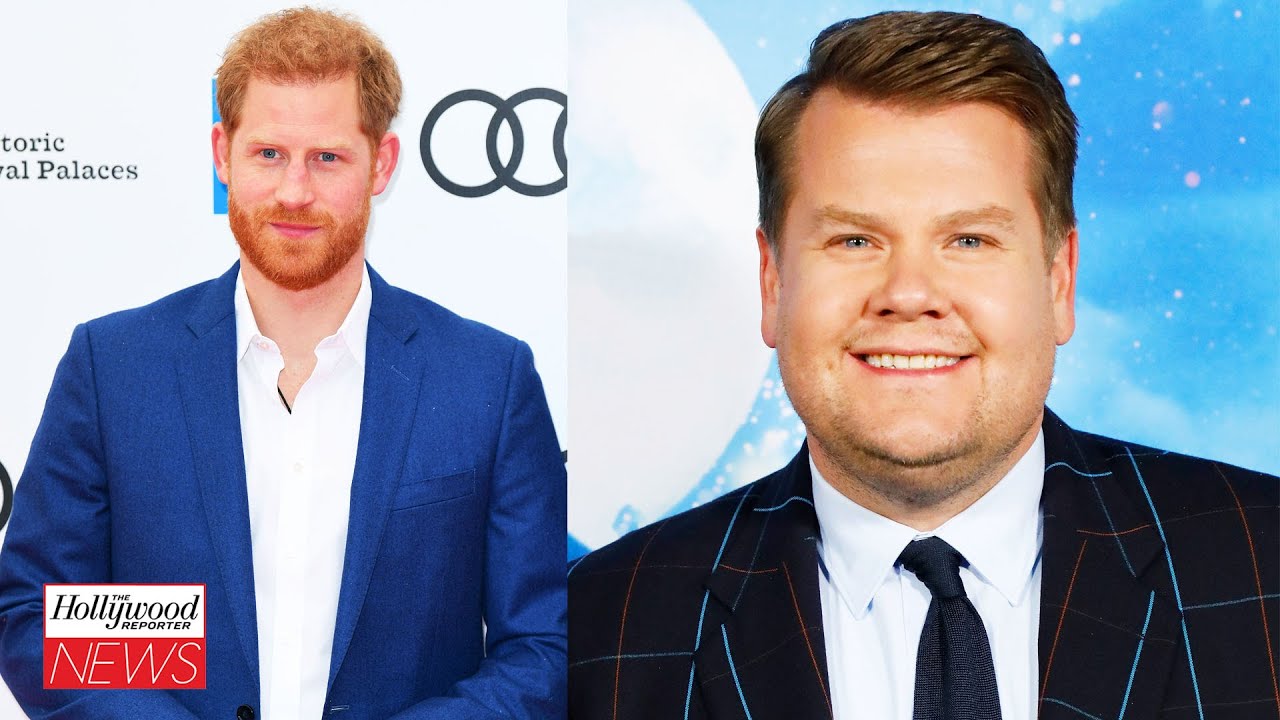 James Corden Revealed How He Booked & Shot With Prince Harry For 'The Late Late Show' | THR News