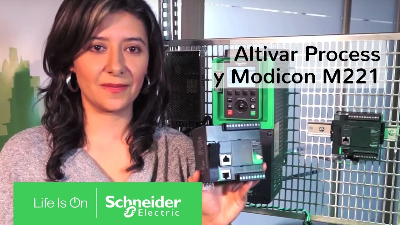 Variador de Velocidad Altivar Process y Controladores Lógicos Modicon M221 | Schneider Electric