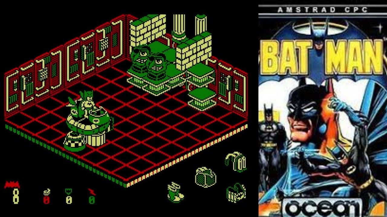 Batman Playthrough - 1986 Amstrad CPC 464