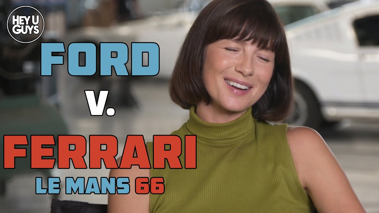 Caitriona Balfe Interview - Ford v Ferrari (Le Mans '66)