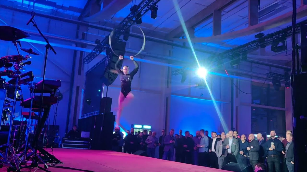 Milena Oksanen Aerial Hoop Würth Gala
