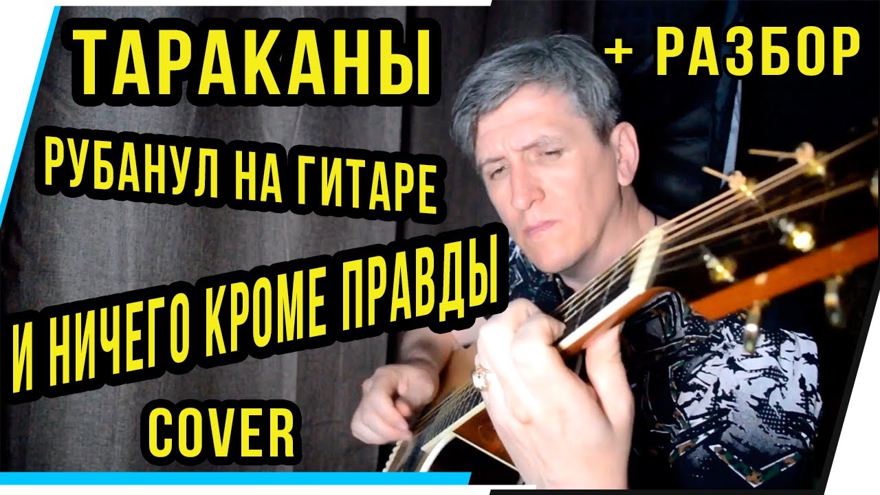 ТАРАКАНЫ.НИЧЕГО КРОМЕ ПРАВДЫ.КАВЕР+РАЗБОР