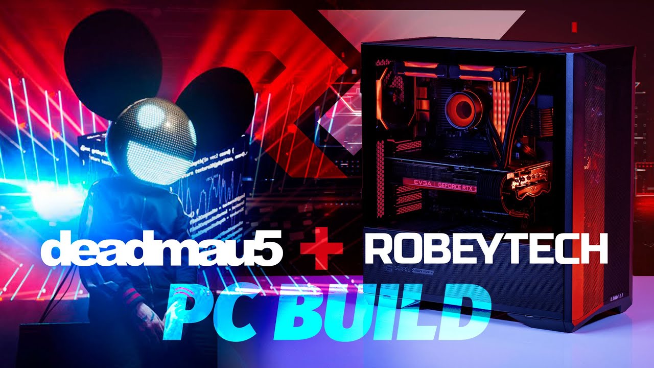 We Built a PC with Deadmau5, and you know what it was awesome! + (Ryzen  5900x / RTX3080 Benchmarks)