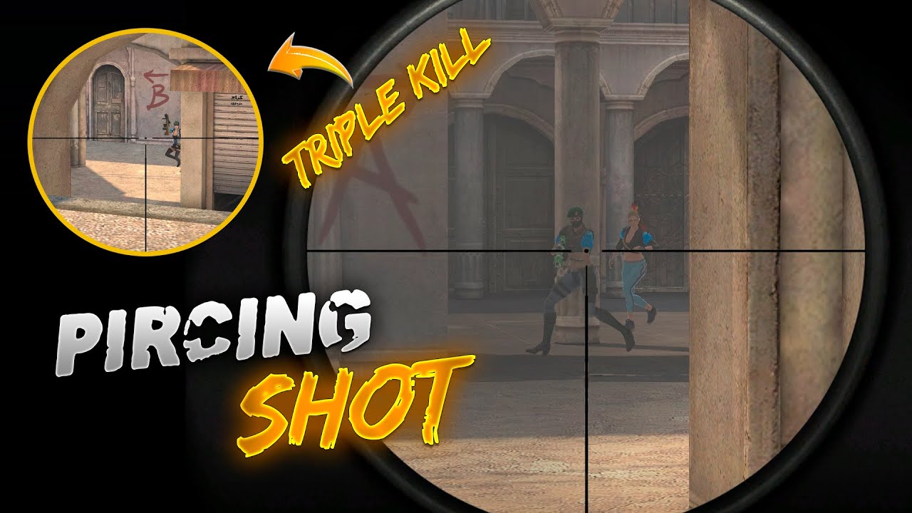 POINT BLANK #01 - PIERCING SHOT! | (Destruição - KAR98)