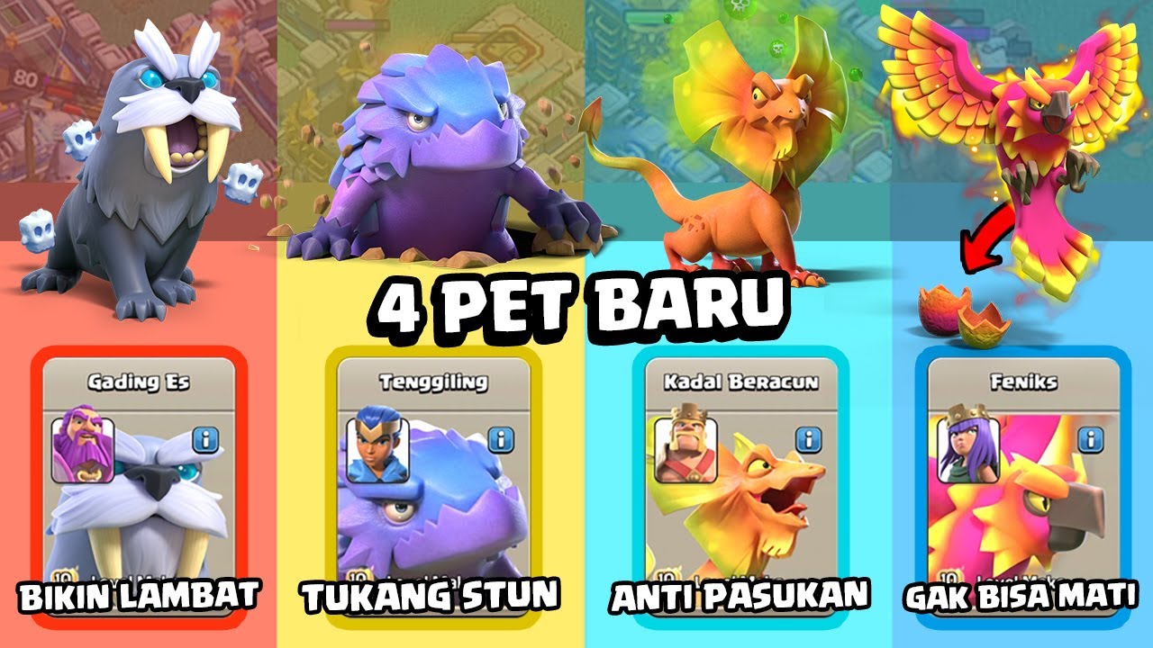 4 HEWAN BARU DI TH15 - ADA YANG BISA REINKARNASI