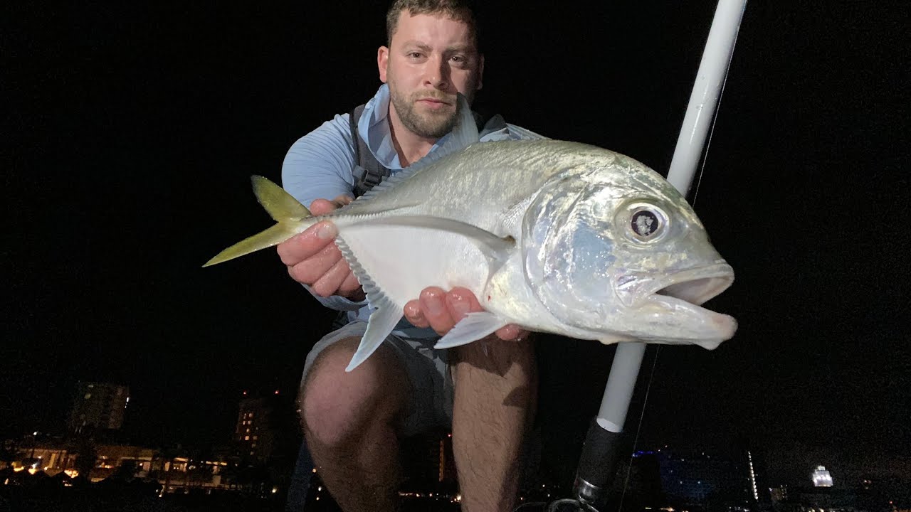 Surf Fishing in Cancun Mexico!!! Horse-eye Jack, Cero Mackerel, Houndfish and More!