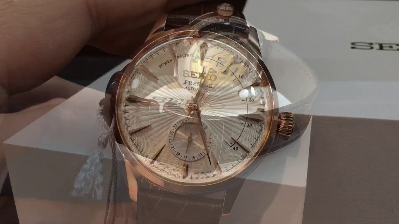 Unboxing the Seiko Presage SSA346