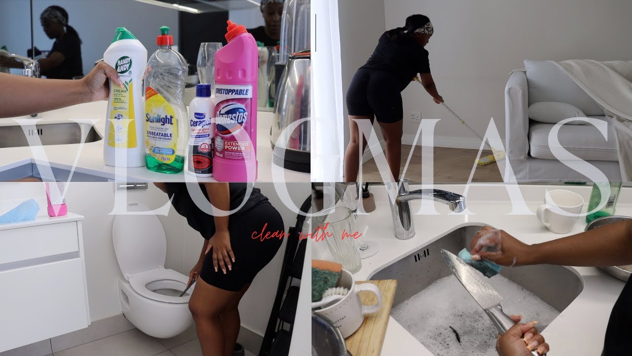 VLOGMAS EP1 : CLEAN WITH ME ... *therapeutic* | honestly this is a lot | KHEAMO M