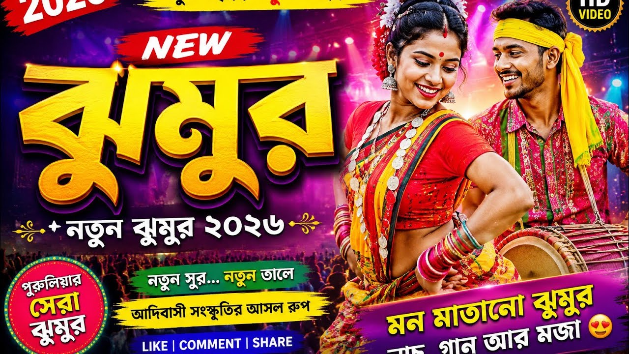 পরিতোষ মাহাতোর কন্ঠে এই বছরের নতুন ঝুমুর গান।  New song poritosh mahato