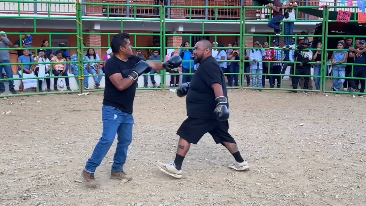 BOXEO RANCHERO EN SIERRA JUÁREZ YATZACHI EL BAJO 2025