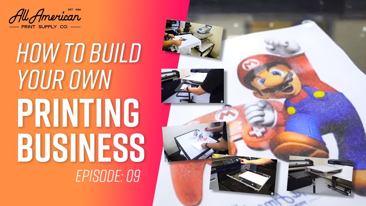 How To Start Your Printing Business - Ep. 9: DTG Transfers | AA Print Supply