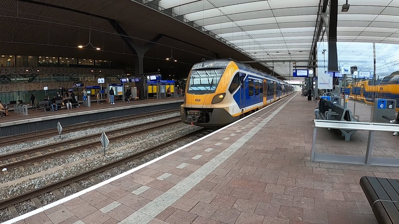 NS Sprinter New Generation departs from Rotterdam CS
