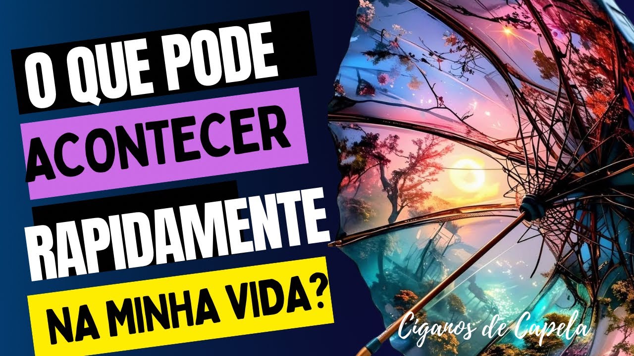 💫 O QUE PODE ACONTECER RAPIDAMENTE EM MINHA VIDA?