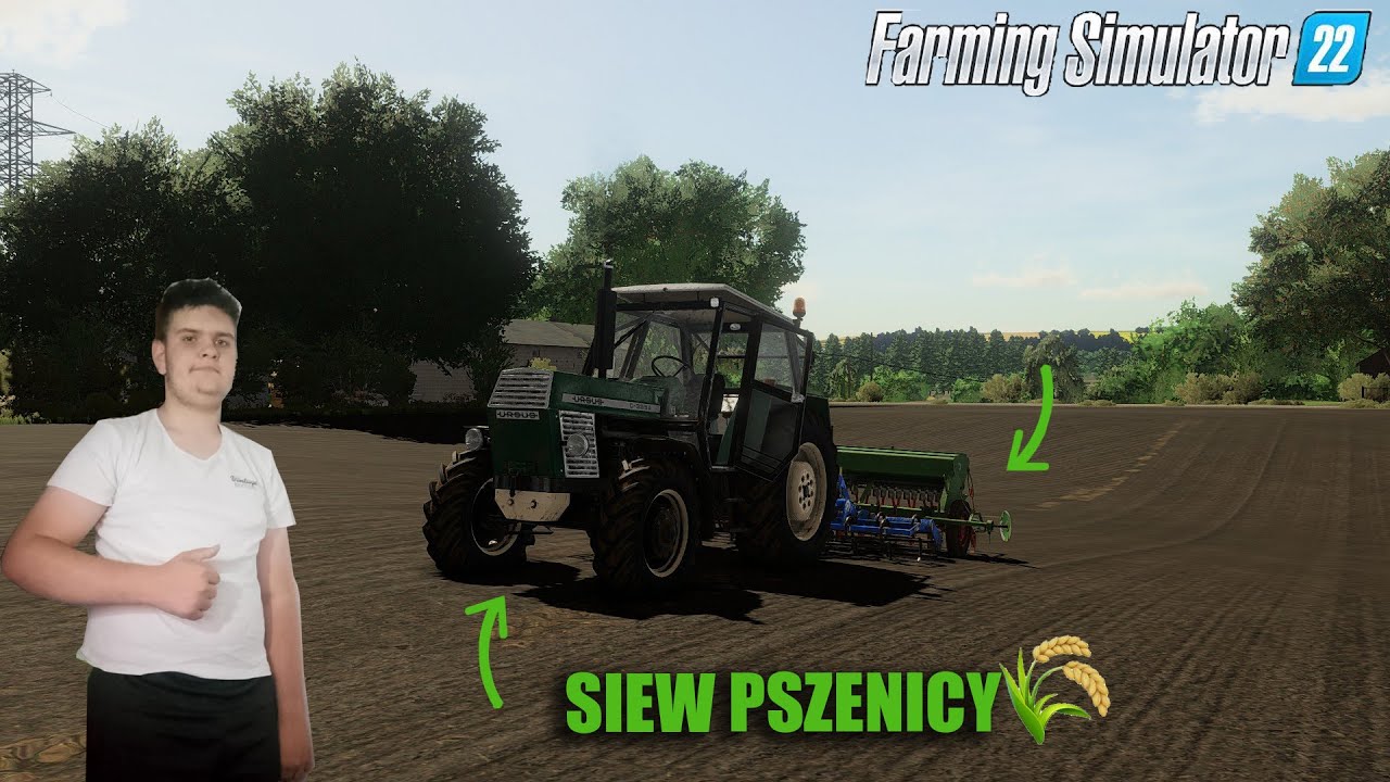 SIEW PSZENICY🌱JESIENE SIEWY😍C385A W AKCJI🔥OGIEŃ  🌾,,WUJKOWA FARMA #87 S3