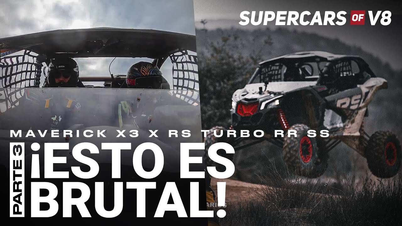 🤪 PROBAMOS el CAN-AM con Christine GZ y VOLAMOS LITERALMENTE ... 📺 Super Cars of V8