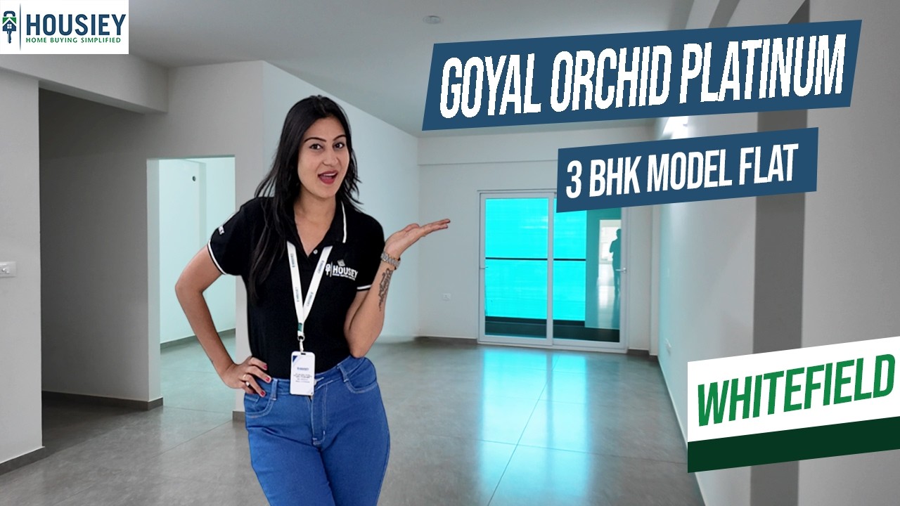Goyal Orchid Platinum | Premium 3BHK Model Flat Tour At Whitefield Bangalore | Review & Price 2026